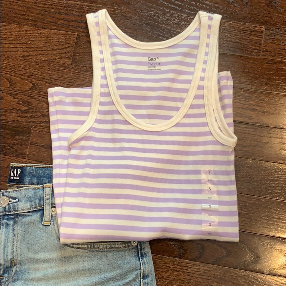 Striped tank top